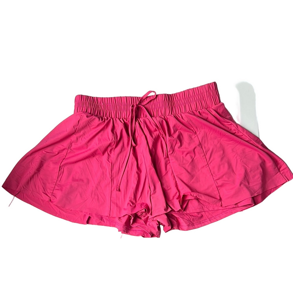 AS Revival Pants - Altard State AS Revival Flowy Pink Shorts with Compression Underneath